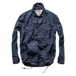 NEW RELWEN men's windbreaker jacket in navy